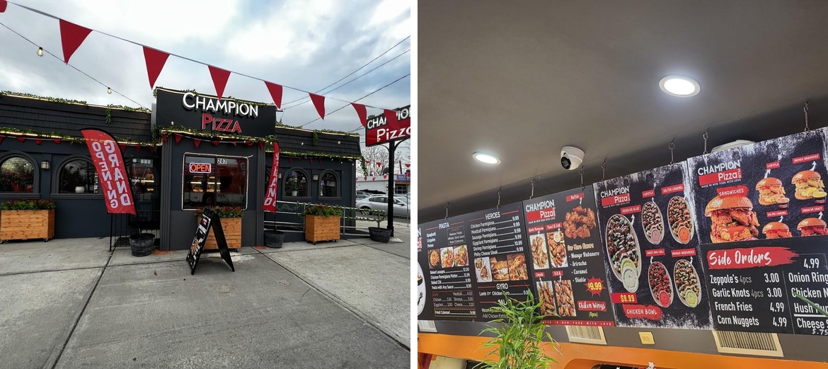 Champion Pizza - Elmont Menu